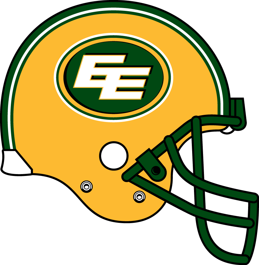 Edmonton Eskimos 1996-Pres Helmet Logo vinyl decal